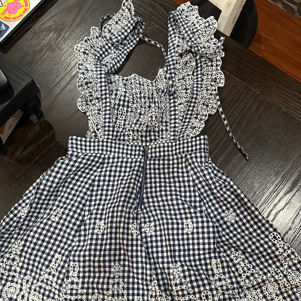 Gingham Dress